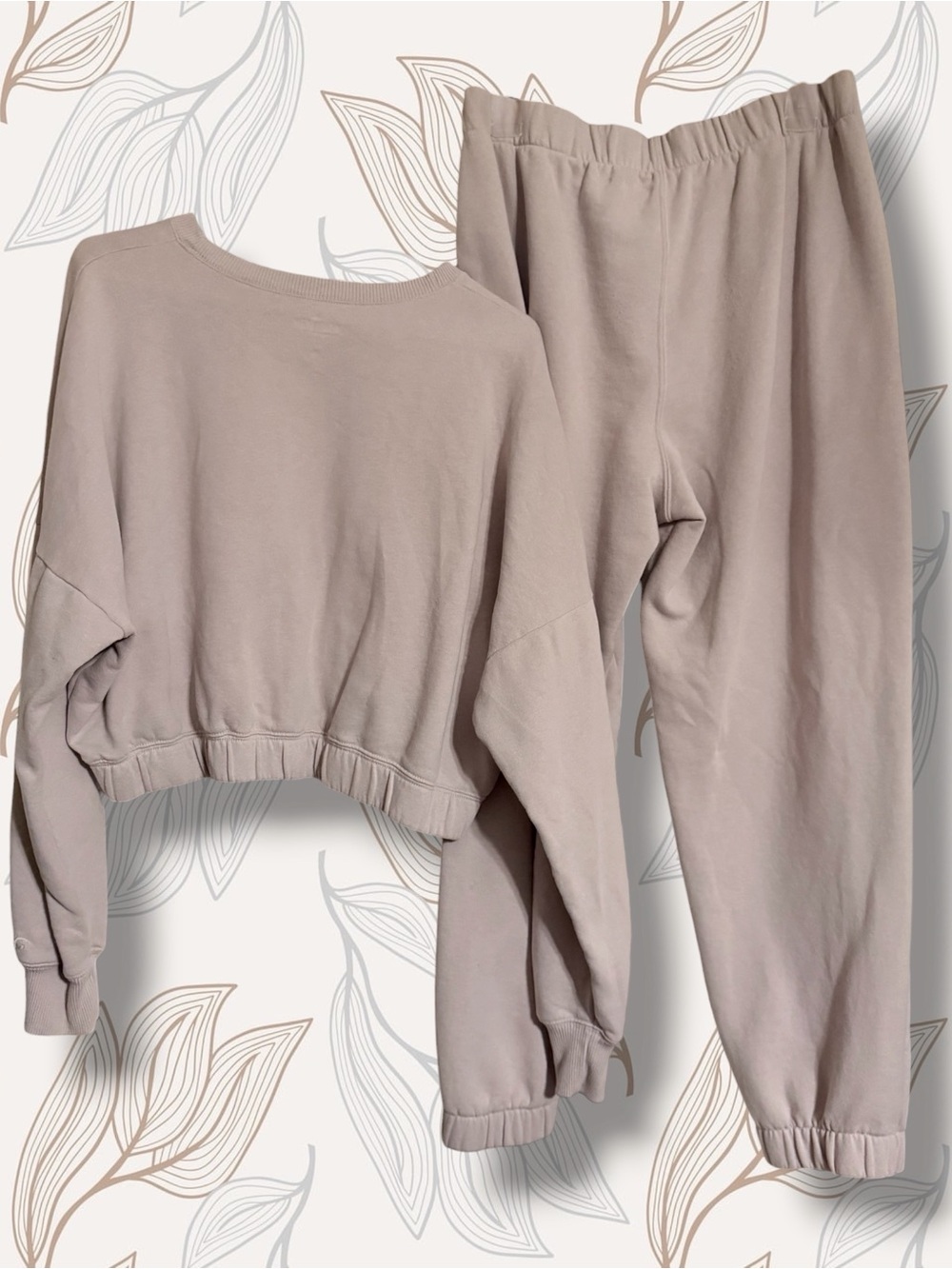 🌼Hollister Taupe Sweat Outfit Set